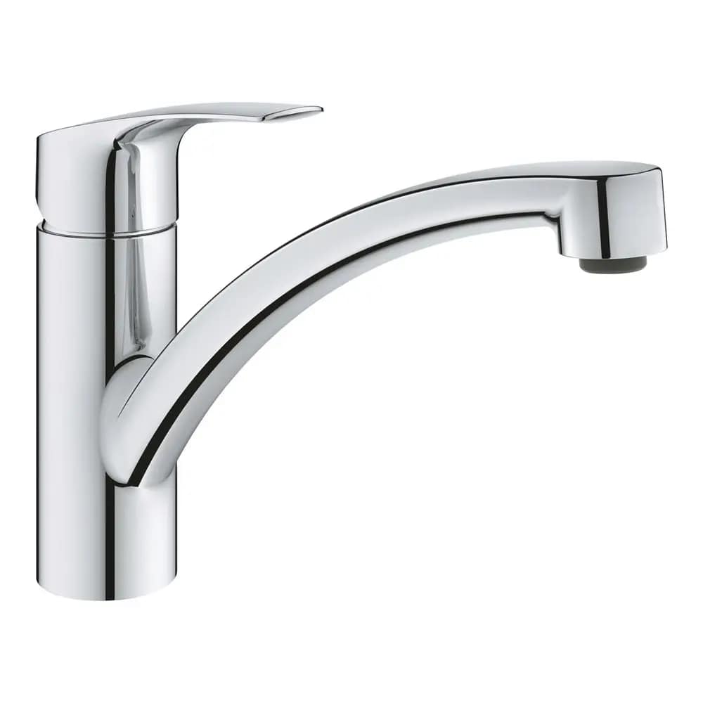 img_groh08_32221003_vue1 GROHE Eurosmart Robinet de cuisine bec bas pivotant chrome - 32221003 – Image 1