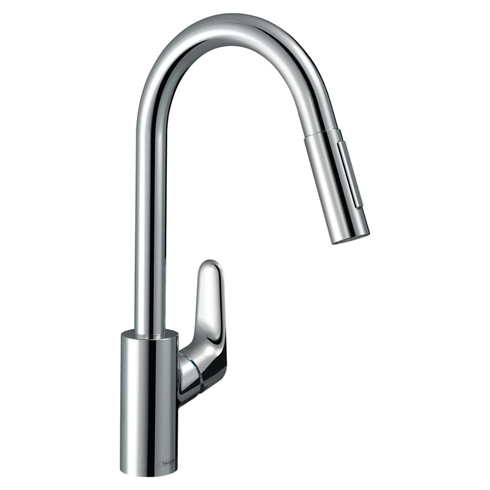 mitigeur-cuisine-hansgrohe-focus-m41-240-avec-douchette-extractible-2-jets Mitigeur cuisine HANSGROHE Focus M41 240 avec douchette extractible 2 jets – Image 1