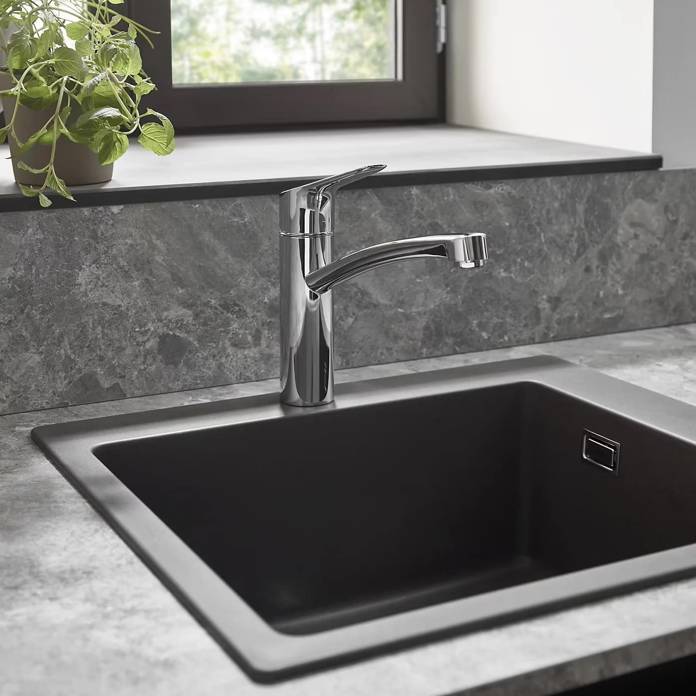 Mitigeur de cuisine 160, Coolstart 2 vitesses,1 jet- HANSGROHE 31816000 – Image 2