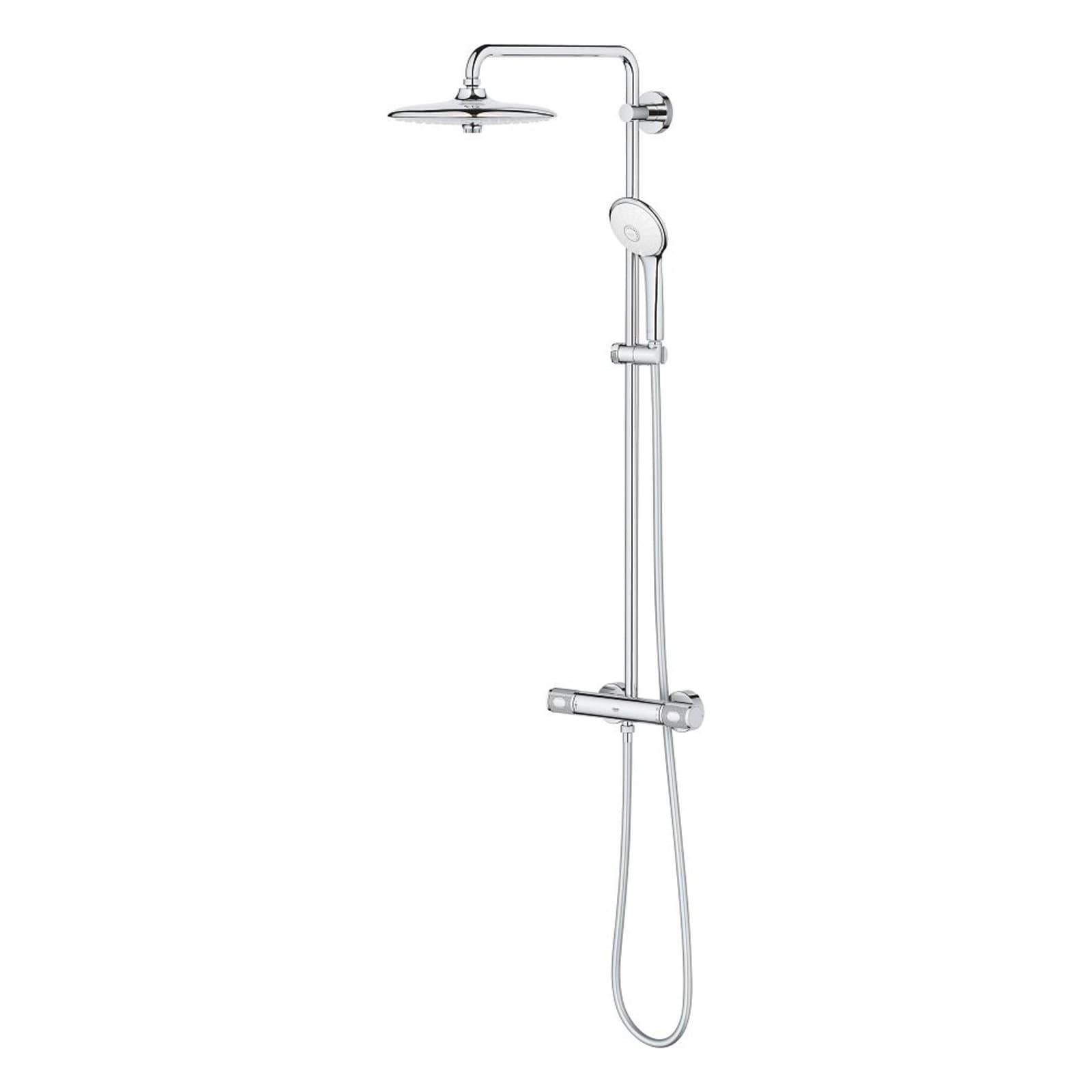 Colonne de douche Euphoria System 260 avec mitigeur thermostatique chromé Grohe 27615002 – Image 2