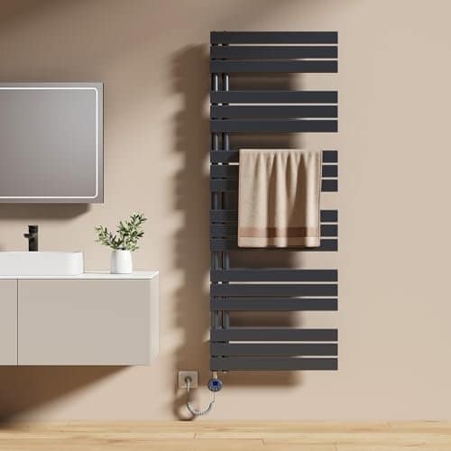 EMKE Sèche-Serviettes Électrique avec Thermostat 1599x600mm 1000W – Image 1